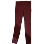 One 5 One ‎ Burgundy Straight Leg Slacks  Size Medium Pull On Photo 4