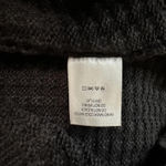 Altar'd State  Knit Sweater Vest Black with Ivory Edges Women's Medium Photo 7