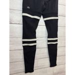 Alo Yoga   Legit  Legging BLACK & White Stripes  SMALL Photo 7