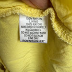 Cotton Candy LA sz M yellow fairy Y2k Floral cutout Mini Dress Photo 5