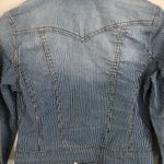 Jessica Simpson denim striped jacket S Photo 5
