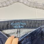 Vera Wang Simply  Womens Dark Blue Jeans Size 6 EUC Photo 6