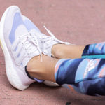 Adidas  Ultraboost 21 W lavender running shoes size 9.5 Photo 0