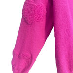 Mainstrip Boutique Women’s Pink Heart Sweater V Photo 3