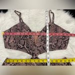 superdown Blush Pink Snake Print Dress Size L Photo 2