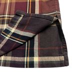 Lauren Ralph Lauren Womens Plaid Chore Jacket Shirt Sz M Shacket Western Preppy Brown Size M Photo 5
