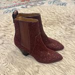 Veronica Beard  Bennett Crushed Glitter Booties Size 38 1/2 (US 8) Photo 2