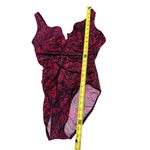 MiracleSuit  Red and Black One Piece Swimsuit Photo 5