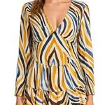 Anthropologie  Hutch Zebra Print Smocked Mini Dress Size XS NWT Photo 0