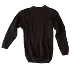 Glamour Knit Classic Black Sweater Photo 2