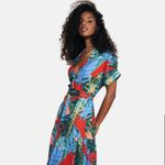 Hutch  anthropologie palm print maxi dress Photo 4