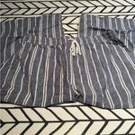 Beach Lunch Lounge blue stripes drawstring pull on pants size large Photo 2