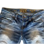Buckle  Black Womens Skinny Jeans Faded Size 26x32 Photo 2