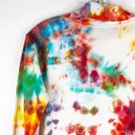 Pumpkin King Tie Dye Top Eagles Eye Sweater Jack o Lantern Pumpkin Halloween 822 Orange Size M Photo 5