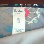 Boden Bikini Swim Bottoms Women's US 10 Fun Colorful Floral Black Gardenia Pop Photo 3