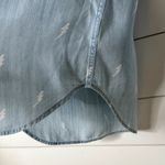 Rails Carter Lightning Bolt Ombré Chambray Button Down Shirt, EUC, Size XS Photo 5