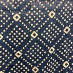 World Market Women's Indigo Blue Cotton Kaftan Dress One Size Pocket‎ Boho Size L Photo 5