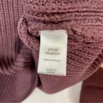 Zenana Outfitters Women’s Waist Tie Turtleneck Sweater Dress Eggplant Size XS NWOT Photo 7