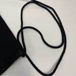 Vintage Pappagallo Purse Black Metallic Gold Crossbody‎ Photo 3