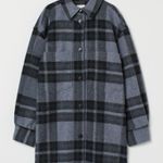 H&M Felted Shirt Jacket Photo 0