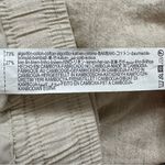 ZARA NWOT  Linen Blend Cream Pull On Pants Photo 9