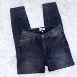 Paige High Rise Hoxton Ankle Black Vintage Blackwood Denim Jeans 30 Photo 0
