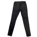 Almost Famous Womens Denim Skinny Jeans Pants Distressed Black Size 3 Photo 3