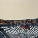 Rock Revival Women’s 28 Blue Adaliz Easy Straight Denim Jeans Embellished Y2k Photo 2