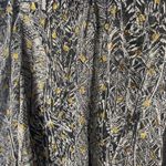 AQUA  Women’s Size S Abstract Print Long Sleeve Blouse Lightweight Sheer Top Photo 3