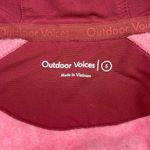 Outdoor Voices Megafleece Himalayan Seasalt Truffle Pink 1/2 Zip Fleece Jacket S Photo 8