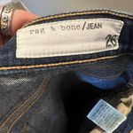 Rag and Bone skinny jean 26 Baker embroidered heart Photo 6