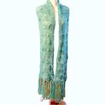 prAna -  crochet  hand knit Scarf Photo 8