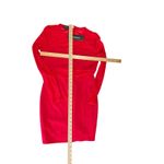 Bebe  Cherry Red Solid and Sheer Bandage Dress Women's Size S New With Tags! Sexy Photo 6