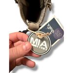 MIA NWT Audrina Lace-Up Boots Women's 8.5 Taupe Block Heel Zip Fall Photo 7