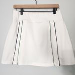 Tuckernuck  Tnuck Sport White Piped 15 Inch Lydia Tennis Skirt / Skort, M Photo 6