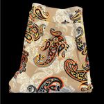 Melissa Paige Bohemian Paisley Mid Rise Stretch Pull On Pants Leggings Photo 2