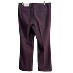 LOFT Original Fit Dress Trouser Woman’s Size 10 Maroon Business Professional NWT Red Photo 8