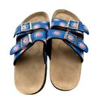 Fanatics Chicago Cubs Women's Mini Print Double Buckle Sandal 5/6 Photo 3