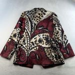 Chico's Chico’s 0 US S 4 Multicolor Floral Paisley Blazer One Button Career Academia Photo 12