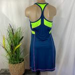FILA Blue & Green Sleeveless Racerback Athletic Sport Tennis Dress L Photo 1