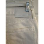 Aritzia Denim Forum Jeans Sz 25x28L Twiggy High Rise Flare White Spring Festival Photo 4
