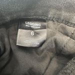 EXPRESS Jeans Womens 6 Black Legging MIA Mid Rise Ripped Distressed Skinny Denim Photo 6