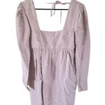 Ganni Hemp Dress in Light Lilac NEW Photo 2