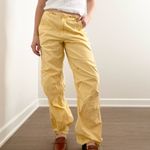 American Eagle  Butter Yellow Cargo Pants Photo 1