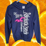 Rehoboth Beach Delaware Blue Hooded Full Zipper Sweatshirt‎ Size Small Photo 0