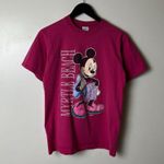 Urban Outfitters Myrtle Beach Mickey Mouse T Shirt Vintage 80s Small S Pink Graphic Tee Photo 8