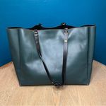 Marni Green Leather Tote Extra Large Carryall Travel Bag Photo 2