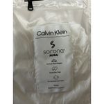 Calvin Klein  Sorona Aura Long Puffer Coat White and Black Size Large Photo 4