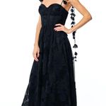 Ciebon Emilia Bustier Lace Midi Dress L Black Size L Photo 11