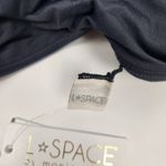 l*space L* Kim Bikini Top in Black Strapless Tube Size Small NWT Photo 5